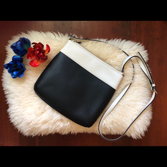 KATE SPADE Black & White Crossbody Bag - Picture 2 of 4